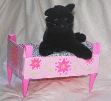 Clementine Crate Doll Bed