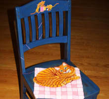 Recycled Chair Art