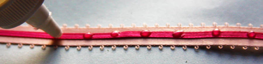 easy craft ribbon lace bracelet